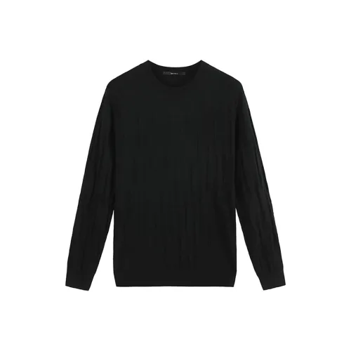 DAVID NAMAN Свитер Мужской Черный