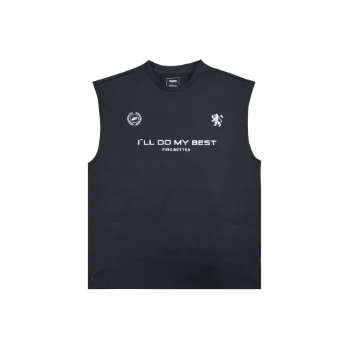 FINDBETTER Топ без рукавов Унисекс Черный