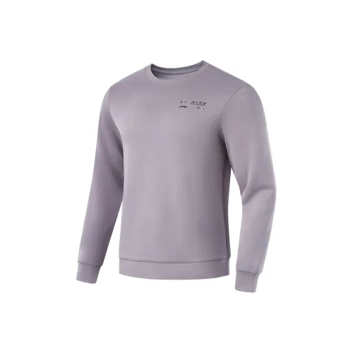 LINING Fitness Series Толстовка Мужская Ludian Фиолетовый