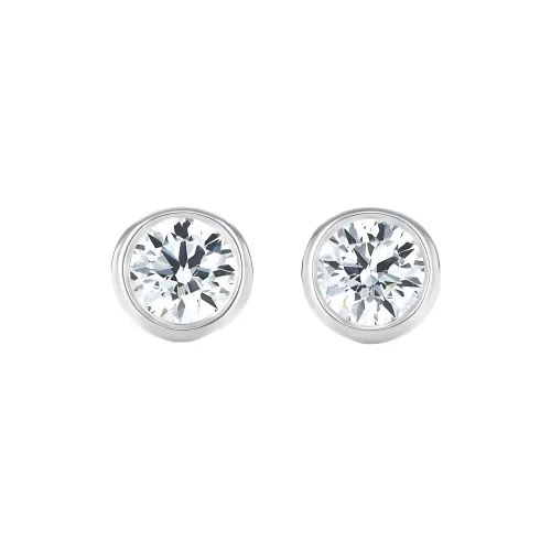 TIFFANY & CO. Elsa Peretti® Серьги-гвоздики Белый Женские