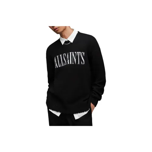 ALLSAINTS Мужские черные свитеры