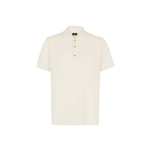 FENDI FW24 Polo Мужской Белый