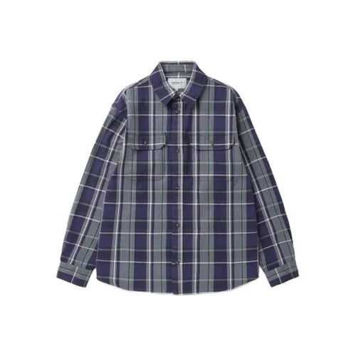 Carhartt WIP FW24 Рубашка Мужская Кофейного цвета