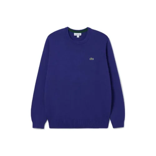 LACOSTE Мужские свитера сапфирово-синего цвета