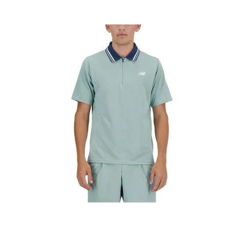 New Balance совместное брендирование Tournament Поло Мужское Изумруд