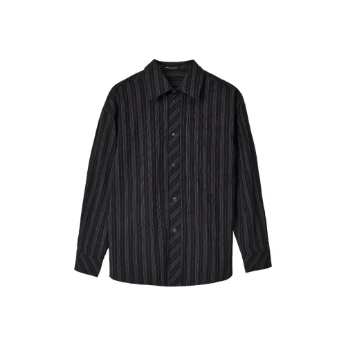 Dupu Contracted Рубашка Унисекс Кофе