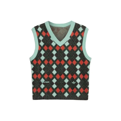 adidas originals Wales Bonner Knitted Collaboration Зеленая Унисекс Футболка