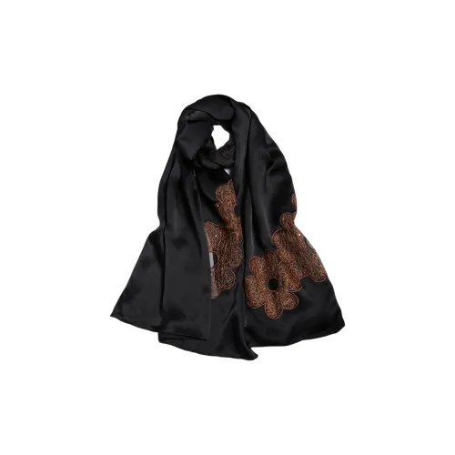 Red Bean 100% шелк из тутового шелкопряда Шарфы Женские