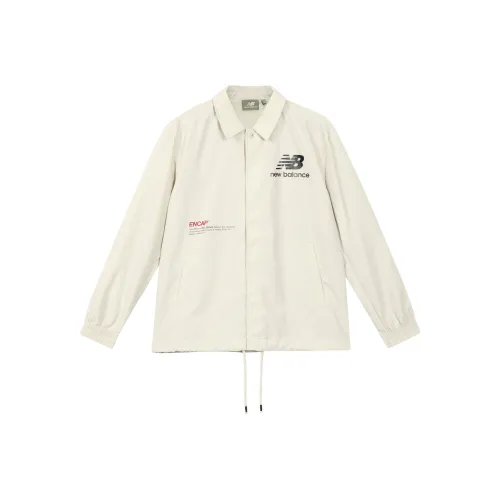 New Balance Экрю Унисекс Куртки