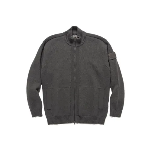Stone Island Темно-серые Мужские Свитера
