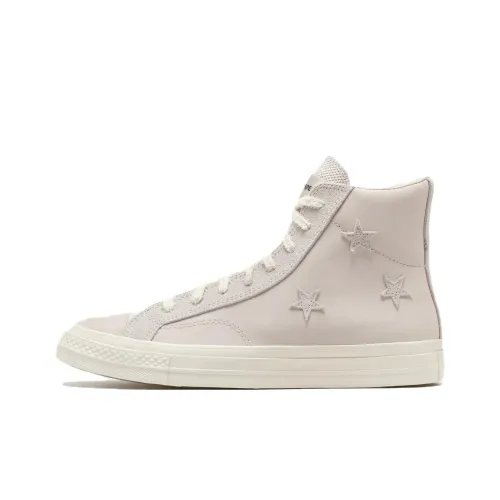 Daily Paper x Converse Star Игрок 76 Противоскользящие устойчивые к истиранию высокие кроссовки для скейтбординга Мужской цвет экрю