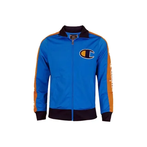 Champion Куртка Американская версия Унисекс Павлин Синий