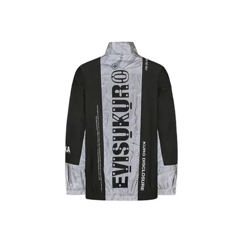 EVISU Мужские черные куртки