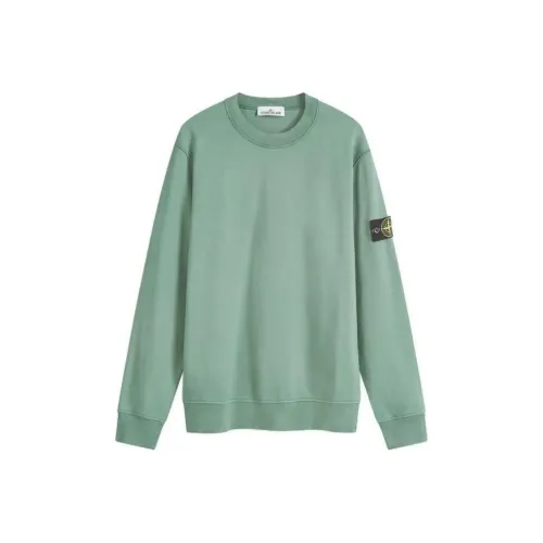 Stone Island Зеленый Мужской Свитшот