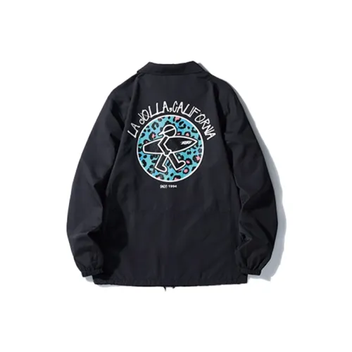 PJ's Vigor COACH JACKET Унисекс Черный