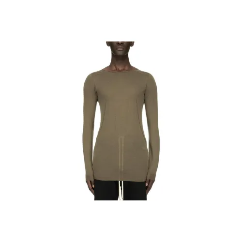 RICK OWENS Коричневые Мужские Свитера