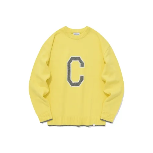 COVERNAT Желтый Унисекс Трикотаж