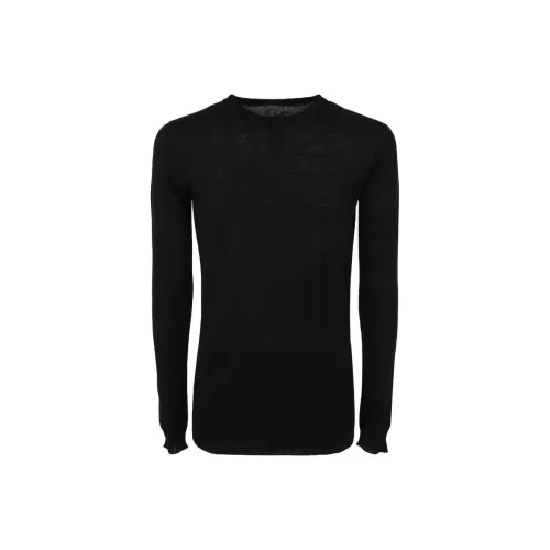 RICK OWENS Черные Мужские Свитера