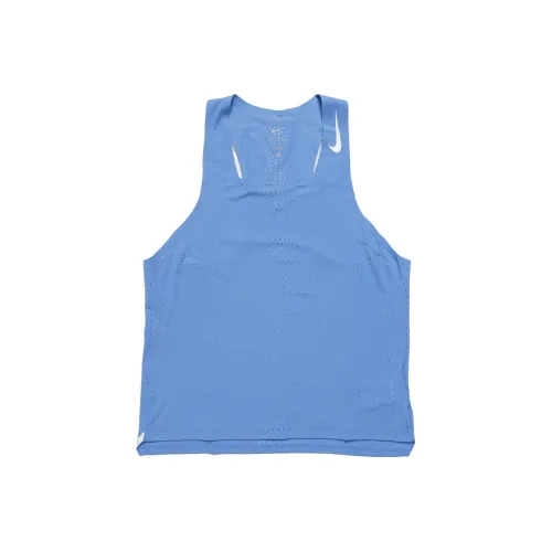 nike Бег Майка Мужская Blue