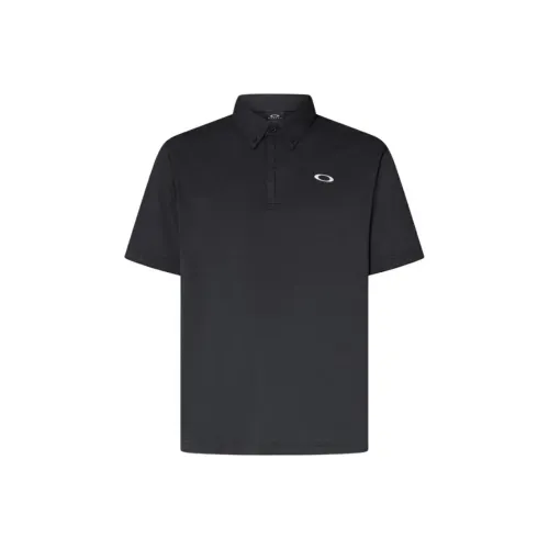 Oakley Мужская поло черного цвета
