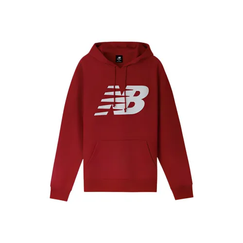 New Balance Толстовка Мужская Красная