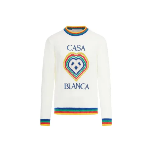 CASABLANCA Белый Мужской Свитера