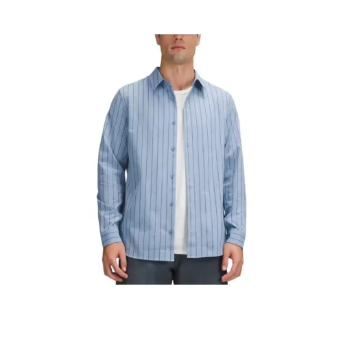 lululemon New Venture Классическая Рубашка с Длинными Рукавами Мужская