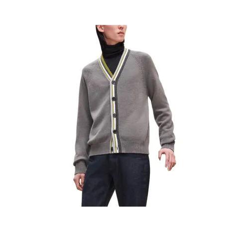 HERMES Кашемир Свитер Мужской Торф