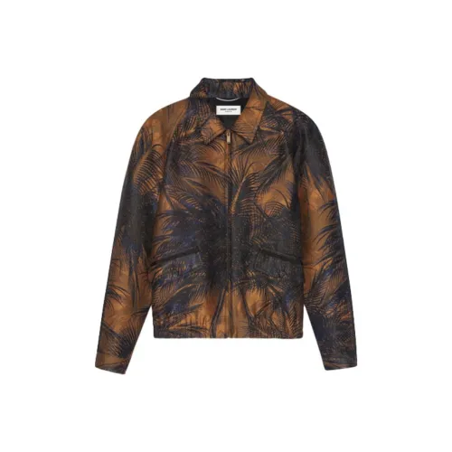 SAINT LAURENT Куртки и Пальто Мужской Табак