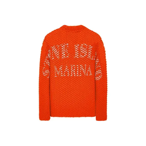 STONE ISLAND LOBSTER Креветочно-красный Унисекс Свитеры