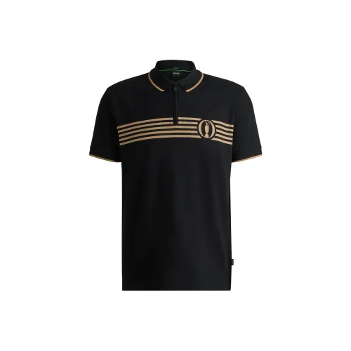 Hugo Boss Мужская черная поло