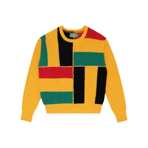 Denim Tears Желтый Унисекс Свитеры