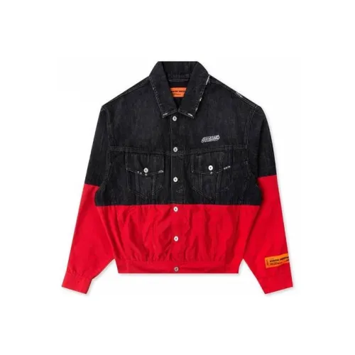HERON PRESTON Черный / Красный Многоцветный Унисекс Куртки