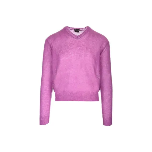 TOM FORD Фиолетовые Мужские Свитера