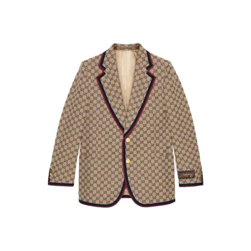 GUCCI Куртки и Пальто Мужской Хаки