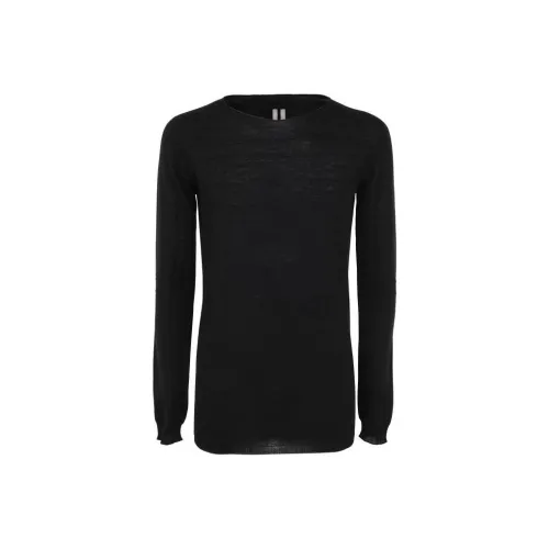 RICK OWENS Черные Мужские Свитера
