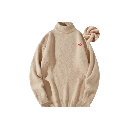 Emoji Half Водолазка Трикотаж Унисекс