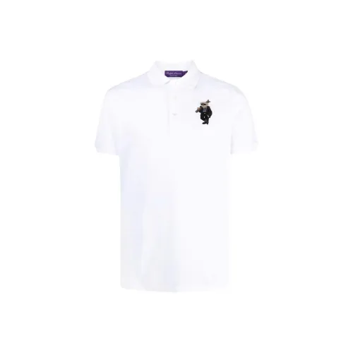 Ralph Lauren Purple Label Поло Мужское Белое