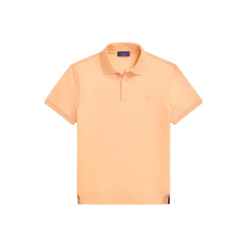 Ralph Lauren Purple Label Поло Мужское Карамель
