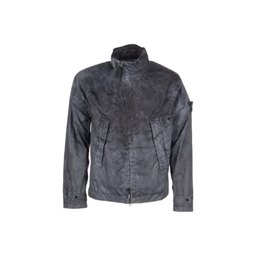 Stone Island Серый Мужской Куртки