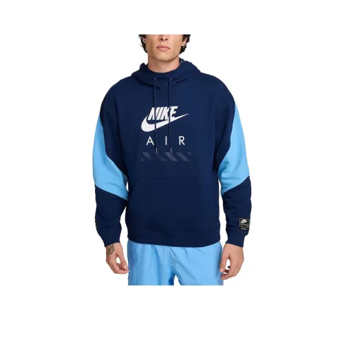Nike Air Свитшот Мужской Синий Void Университетский синий Белый