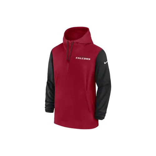 Nike NFLAtlanta Falcons Sideline Pre Game Игрок Толстовка Мужской Красный