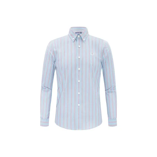 NAVIGARE Рубашка Мужская Темный Жемчужный Королевский Синий