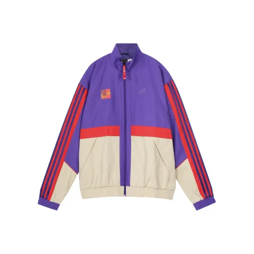 adidas CNY Collection Колледжский фиолетовый Мужские Куртки