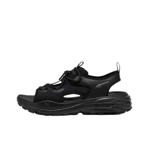 PUMA Пляжные сандалии Черные Унисекс