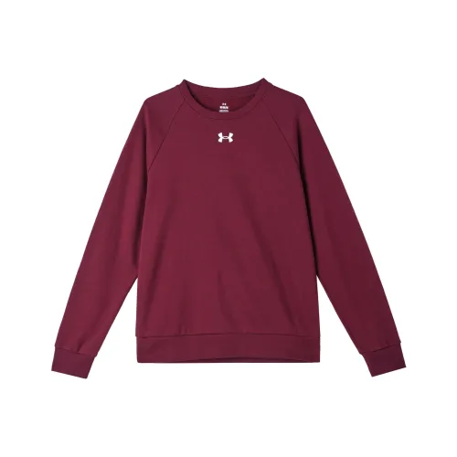 Under Armour Rival Fleece Каштановый/Белый Мужские Толстовки