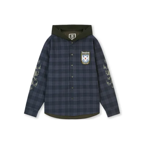 BONELESS Cut Shirt Unisex Dark Blue