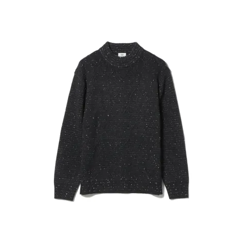 BEAMS совместный бренд Черные мужские свитеры