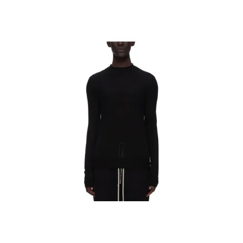 RICK OWENS совместный бренд Черные Мужские Свитера