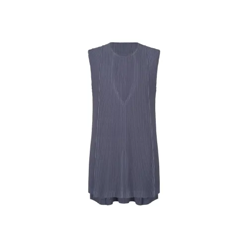 ISSEY MIYAKE Ежемесячный Цвет Февраль Майка Мужская Синий Серый